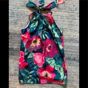 Tommy Bahama floral print halter top
